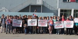 Митинг в Кизеле. Митинг в Волгограде