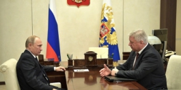 Президент Путин встретился с главой ФНПР Шмаковым
